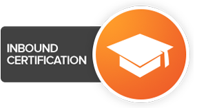 HubSpot inbound certification logo