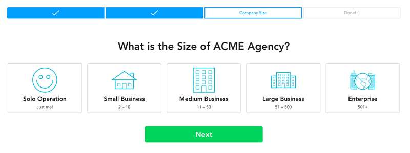 Size Of Your Agency
