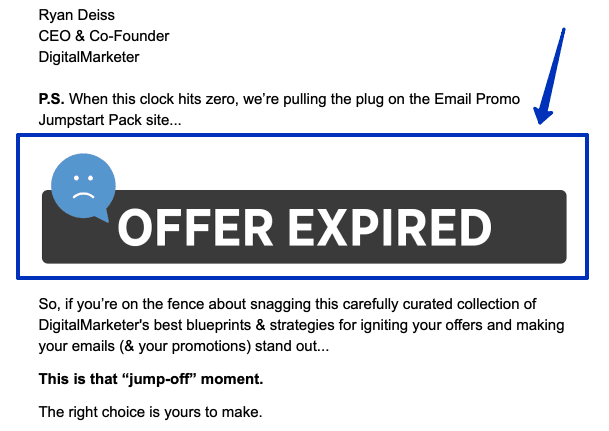 Offer Expired