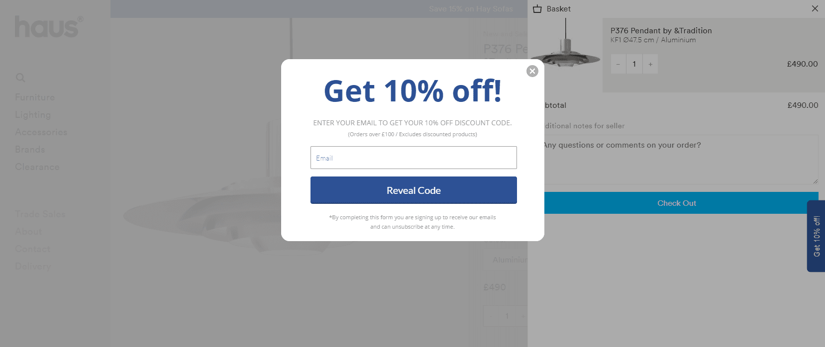 How to Recover 21% of Abandoned Carts via Exit Intent Popups