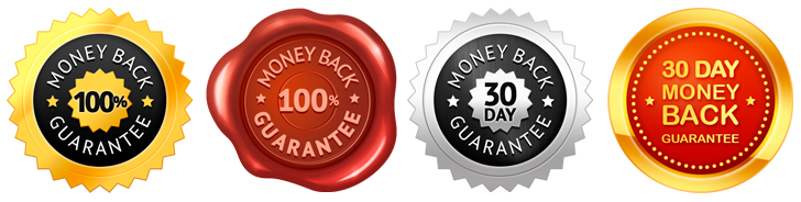 Money Back Guarantee badges