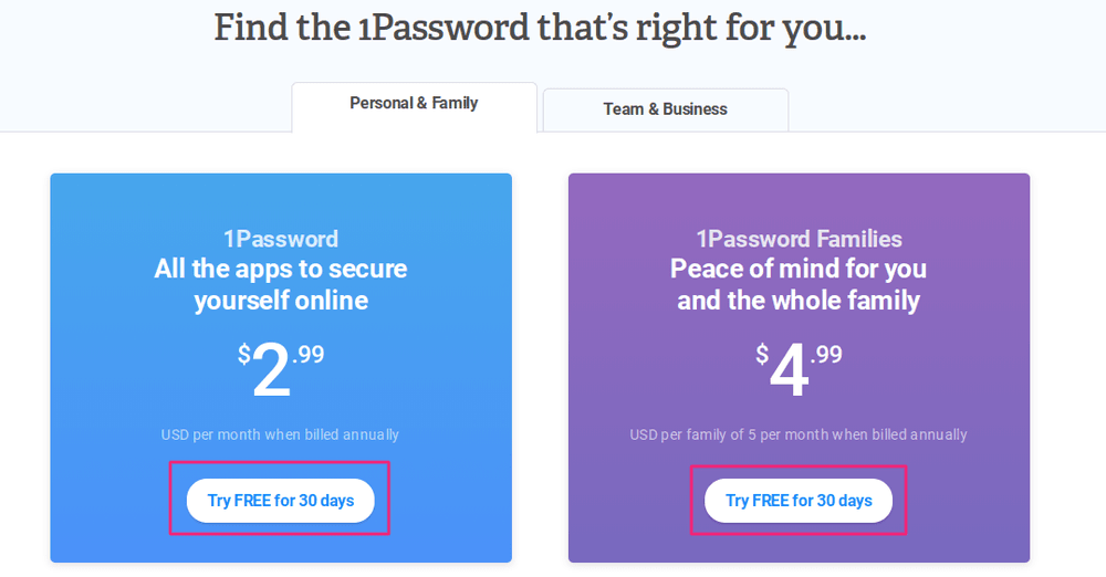 1password call-to-action