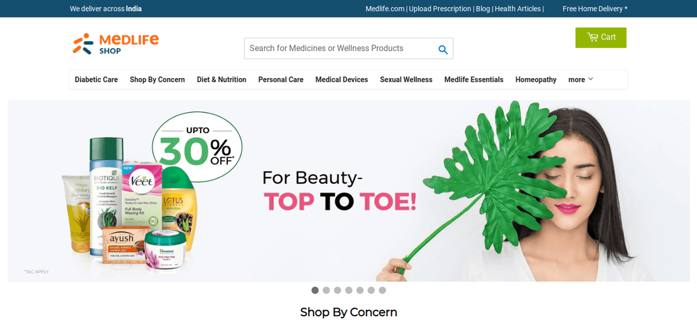 shopify store medlife