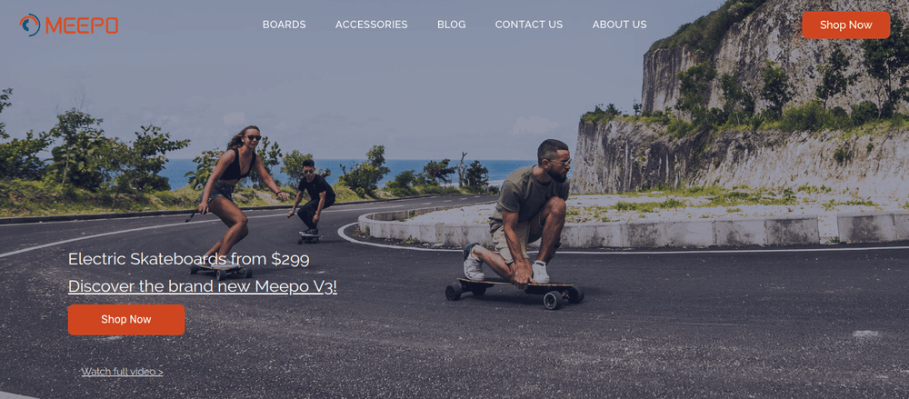 shopify store meepo