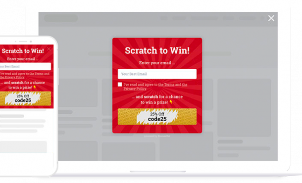 Gamification Scratch Card