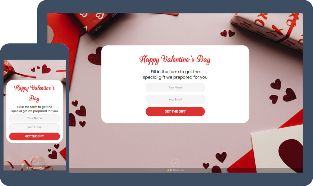 Valentines Welcome Screen