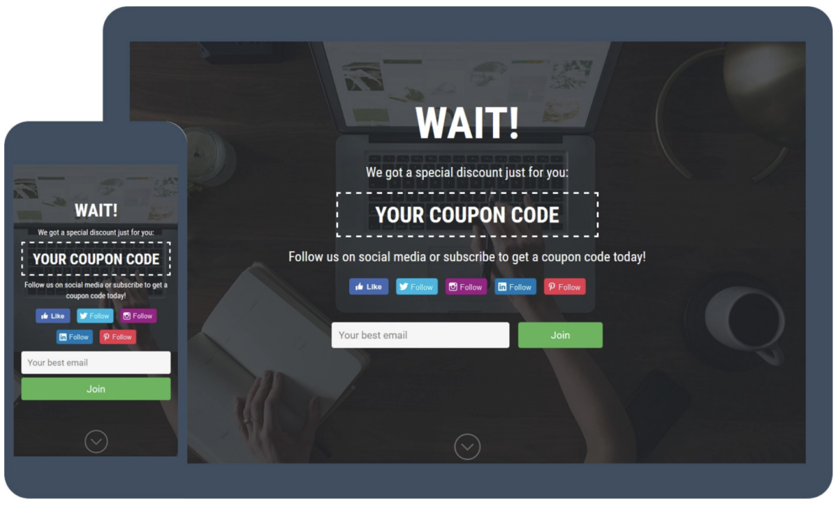 Follow Coupon Screens