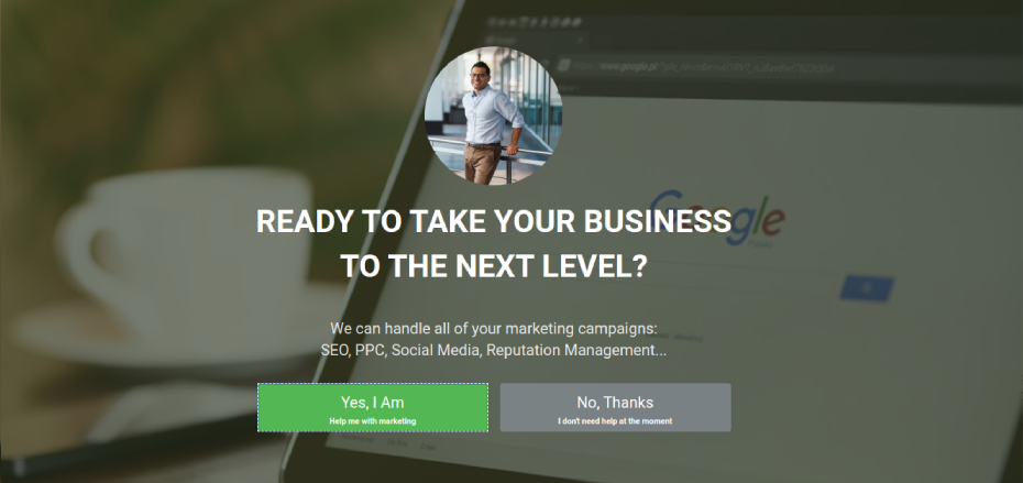 Welcome widget