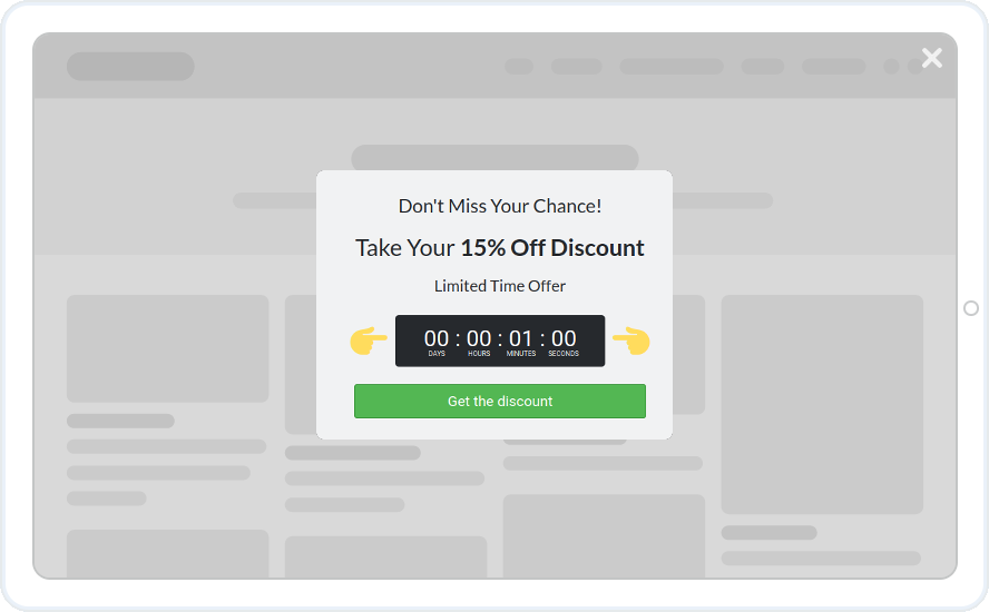 Cart Abandonment Popups