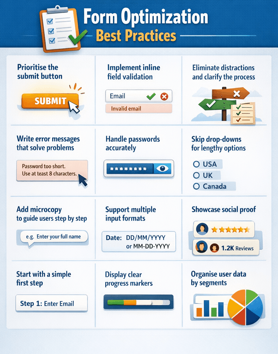 Form Optimization - Best Practices