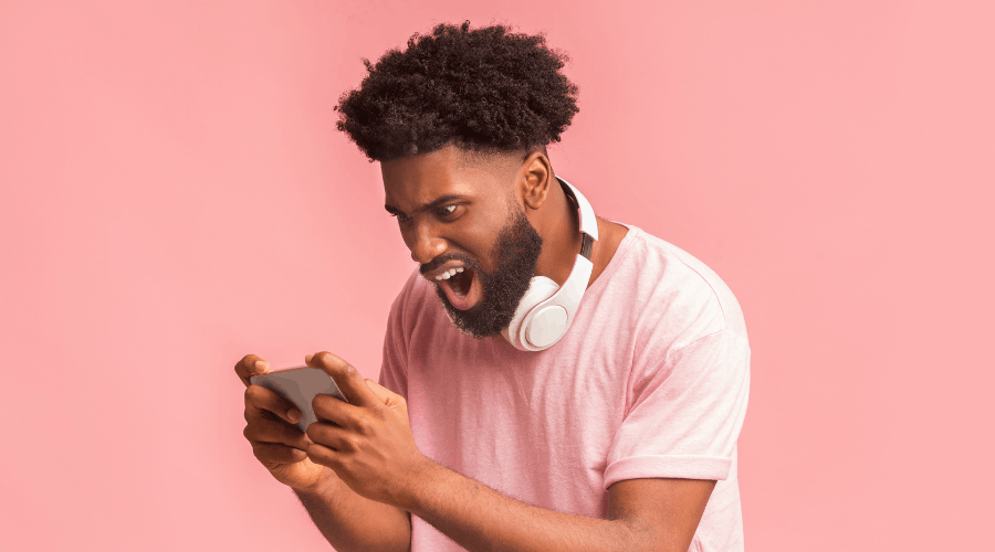 Poor mobile optimization