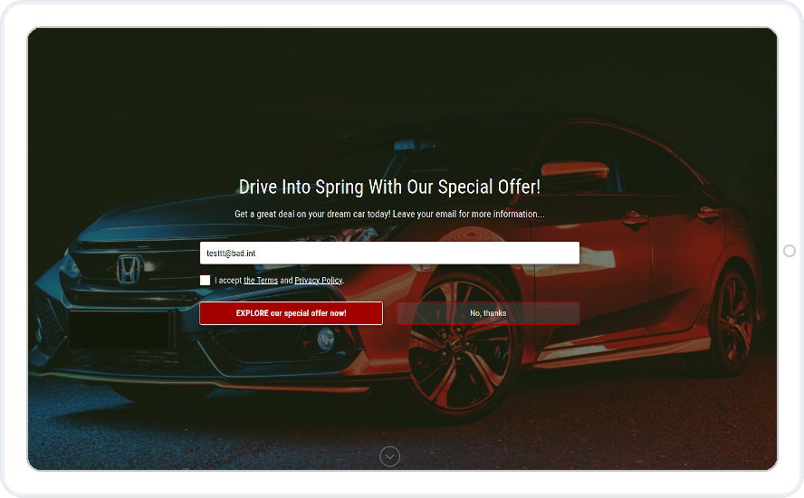 Car Dealership Widgets