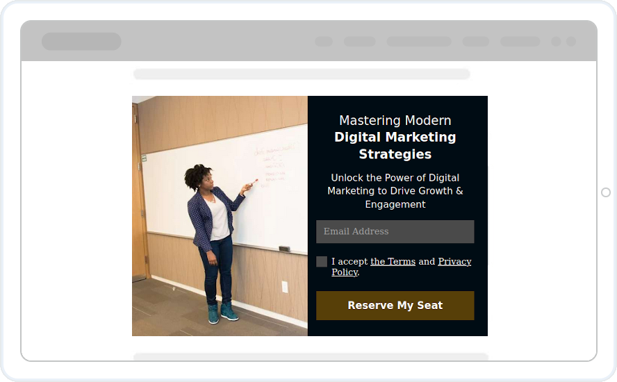 Marketing Widgets