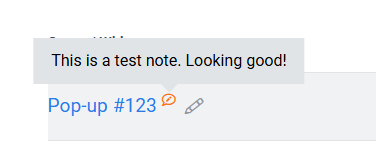 Test Note
